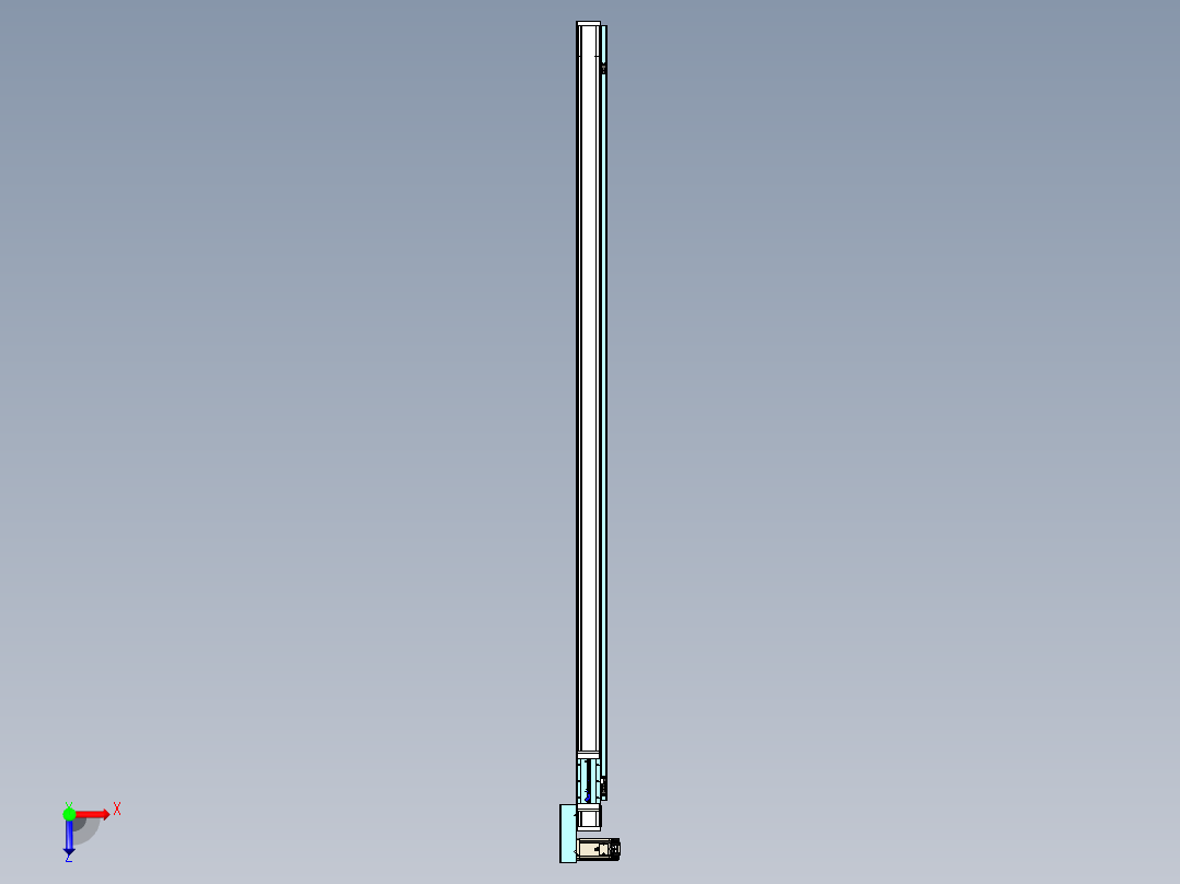 欧规系列-LB6A-L65-S1950-BR-ZP40-C3俯视图