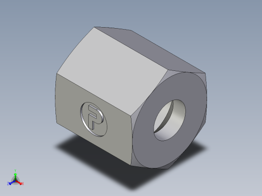 卡套式工业通用硬管接头EO_Nut_EO_24__Cone_end_M06LCFX