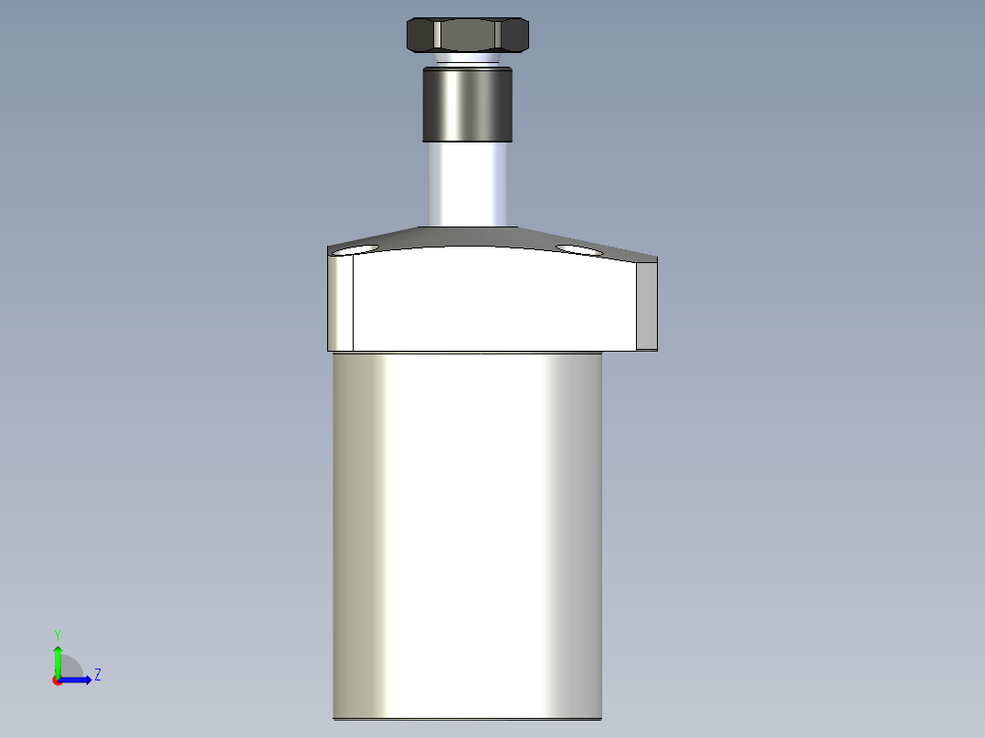 KOSMEKWHE1600-2SR多系列多零件图纸模型左视图