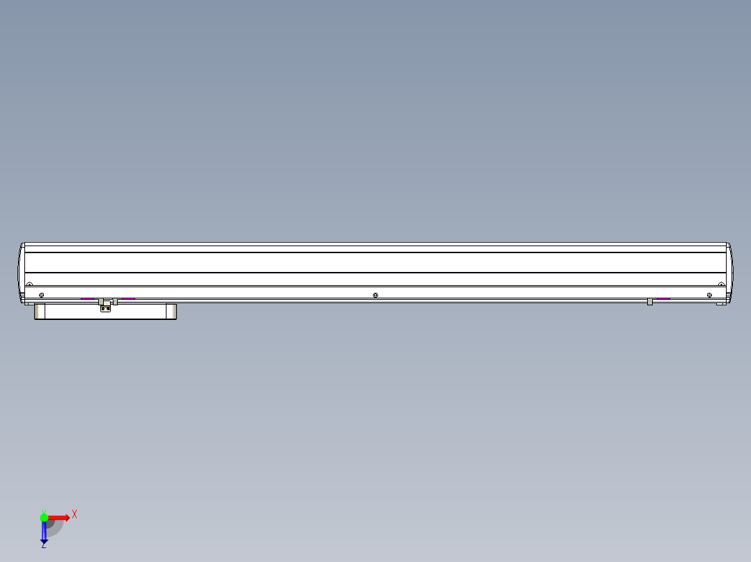 威洛博LC系列3d模型模组LC22H2Y-S800俯视图