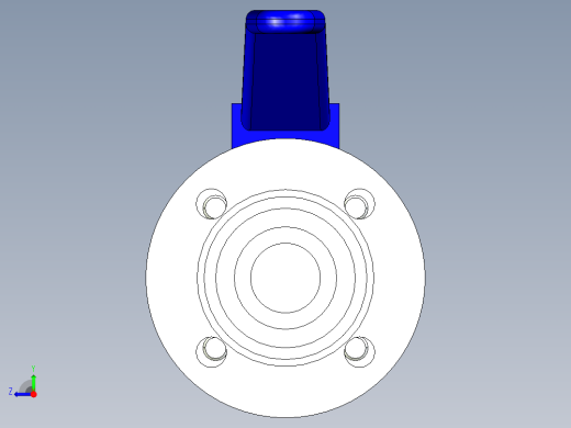 阀门模型-DN16____(____)右视缩略图