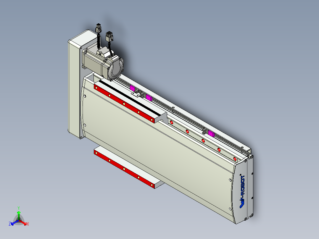 威洛博QF系列模组QF20-Lxx-C-S240-BR-ZP40-C3主视图