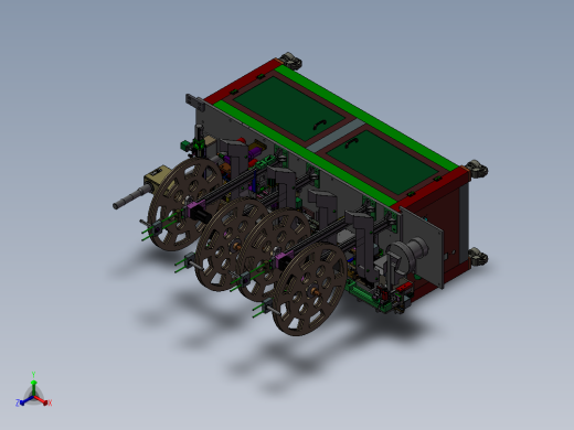 连接器插针机正等轴测缩略图