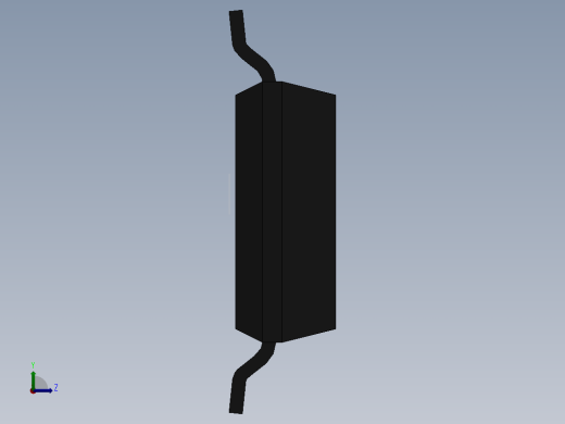 元器件3D封装sop-8158左视缩略图