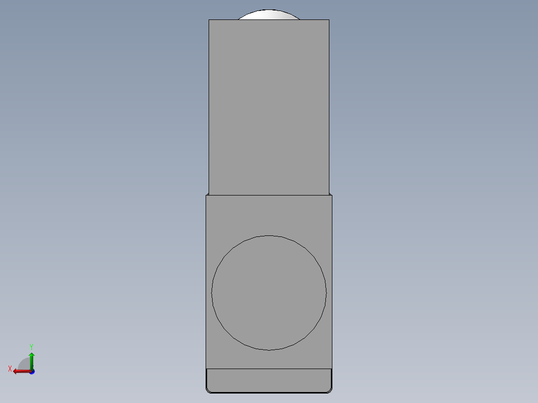 4V210-08-DC24V（单线圈）电磁阀后视图