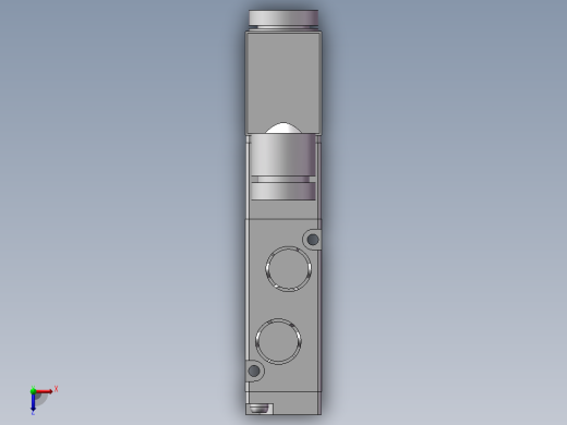 4V210-08-DC24V（单线圈）电磁阀俯视缩略图