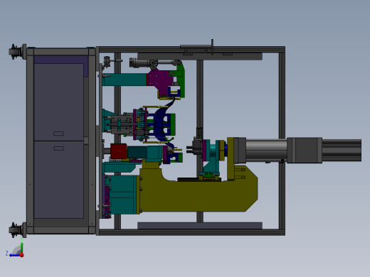 23自动冲孔机右视缩略图
