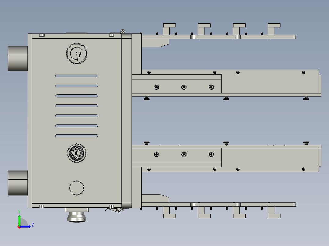 GHFT标定设备左视图