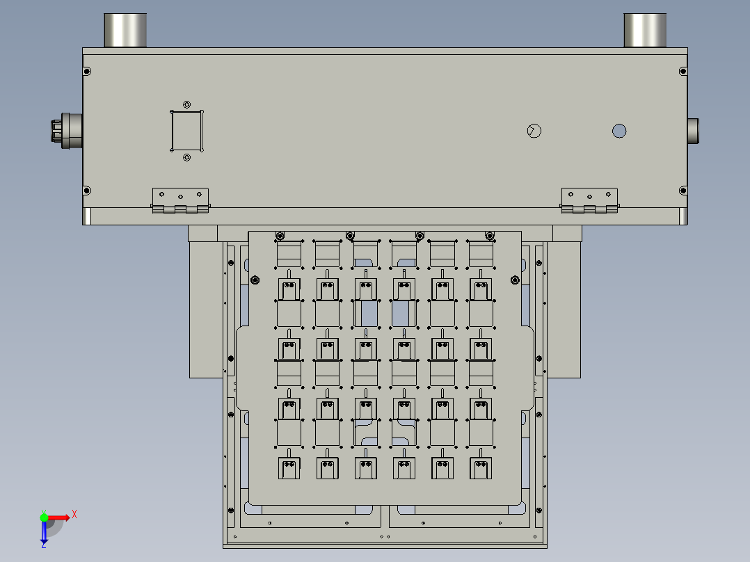 GHFT标定设备俯视图