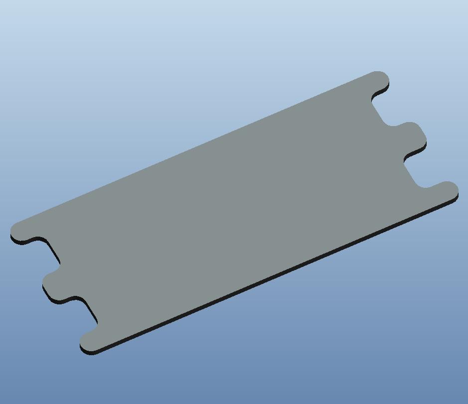 固定板落料模（CAD图+Proe三维）
