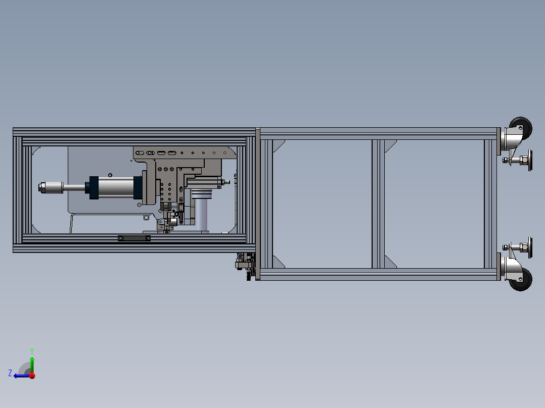 自动油管安装机（sw18可编辑+cad）右视图