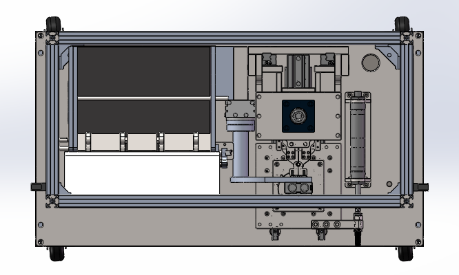 自动油管安装机（sw18可编辑+cad）