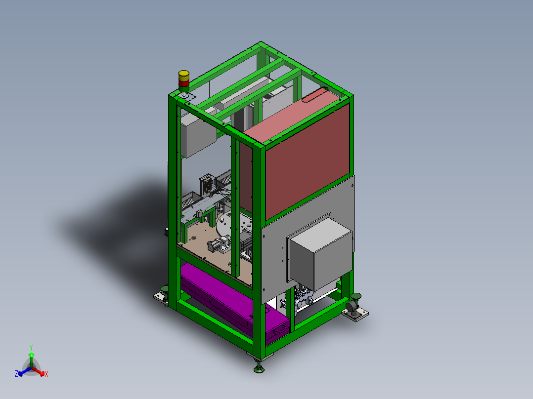 卡钳合装设备sw16可编辑正等轴测图