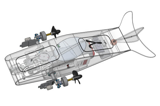 自制ROV遥控潜水艇gamma缩略图