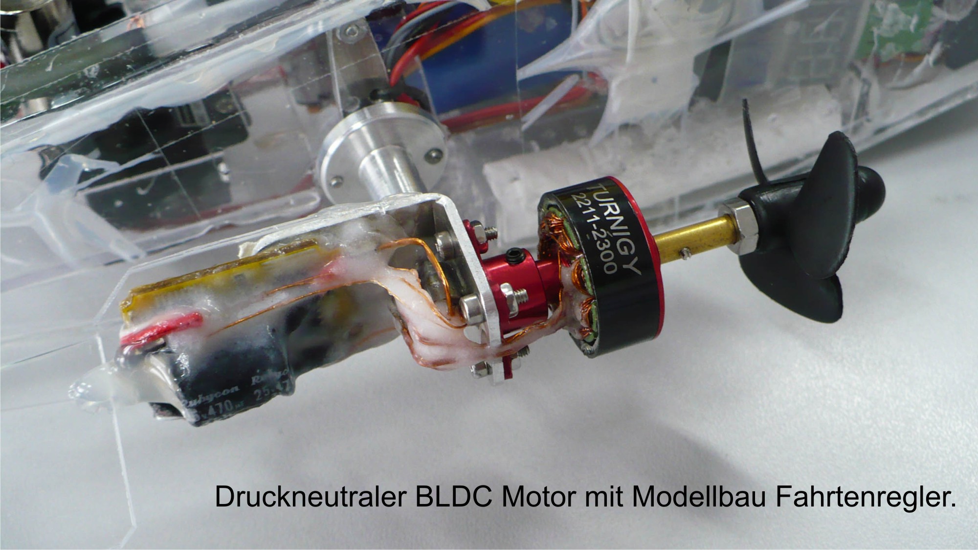 自制ROV遥控潜水艇gamma