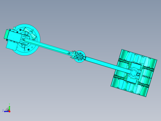 带有抓斗的肥料搬运助力机械臂右视缩略图