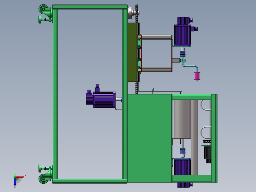 韭菜打捆机 1737121俯视缩略图