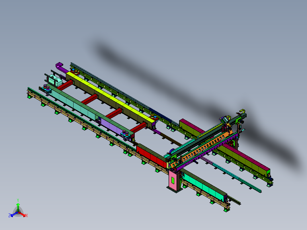 钢结构组装用龙门焊接机
