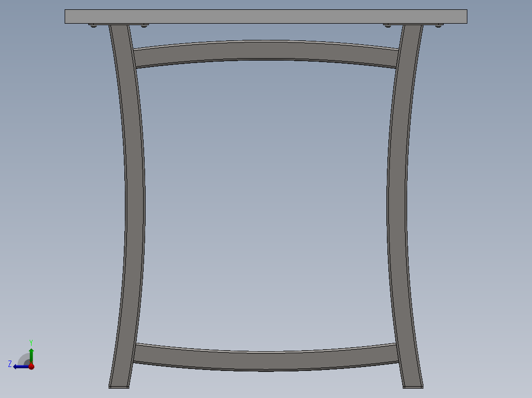 电脑桌(28)右视图