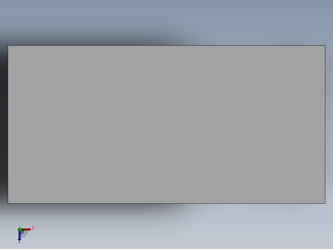 电脑桌(28)俯视图