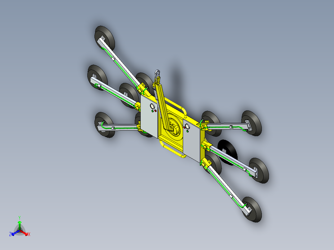 B3003543-真空提升器 V1正等轴测图