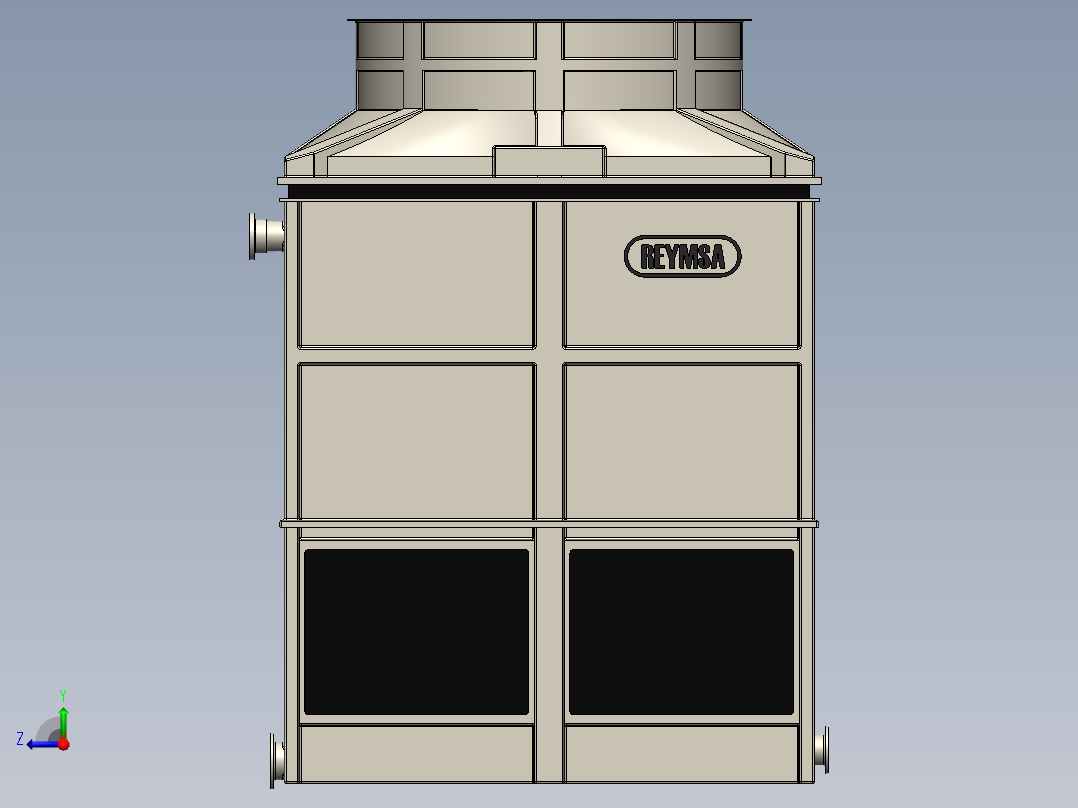 A2004849-冷却机型号 RTGM-1012115-B右视图