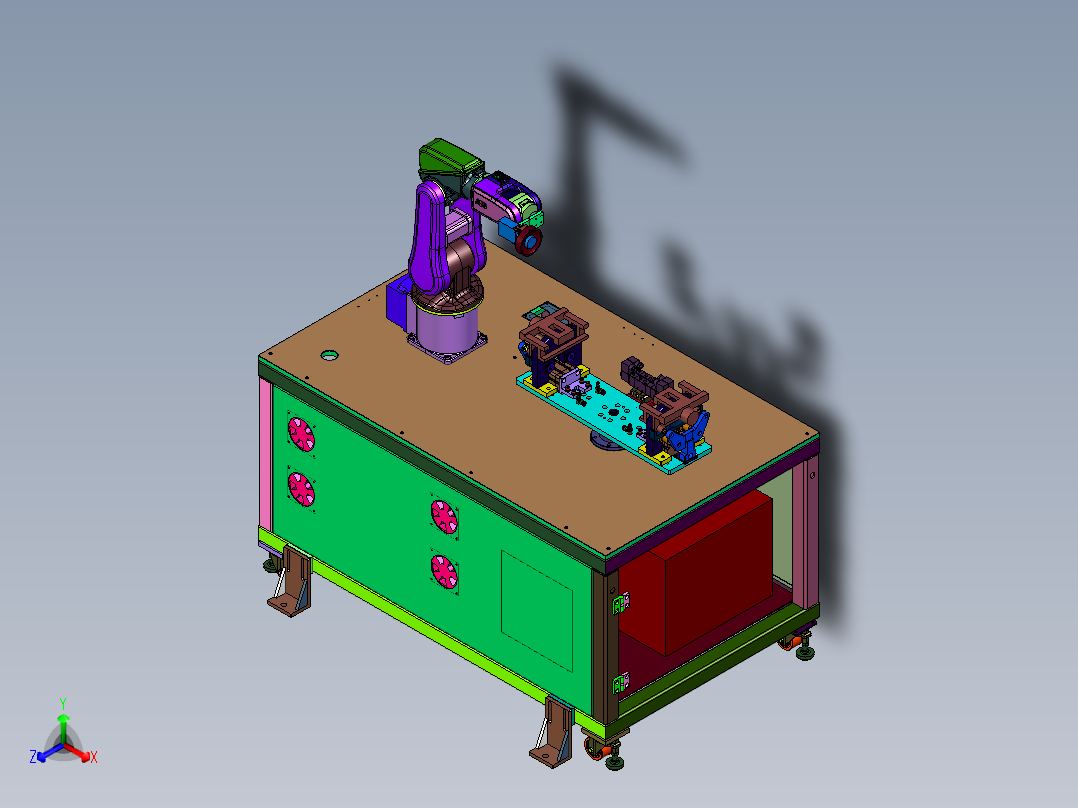 视觉自动化检测及其检测机器人