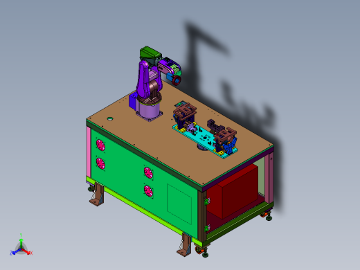 视觉自动化检测及其检测机器人