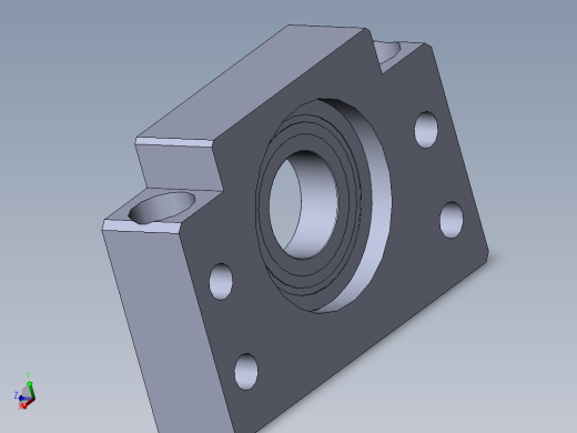 滚珠丝杆支撑座BF40