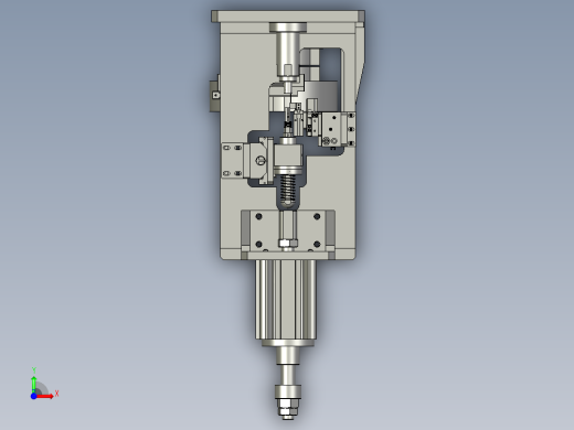 止动杆自动铆接装配1220前视缩略图