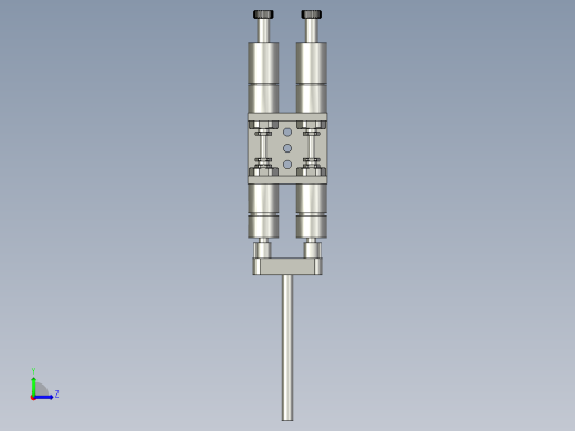 12122-双叶阀双叶点胶阀左视缩略图