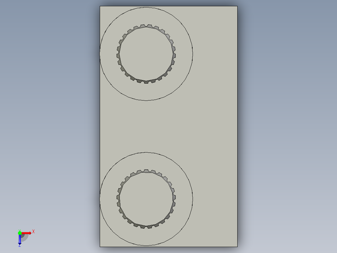 12122-双叶阀双叶点胶阀俯视图