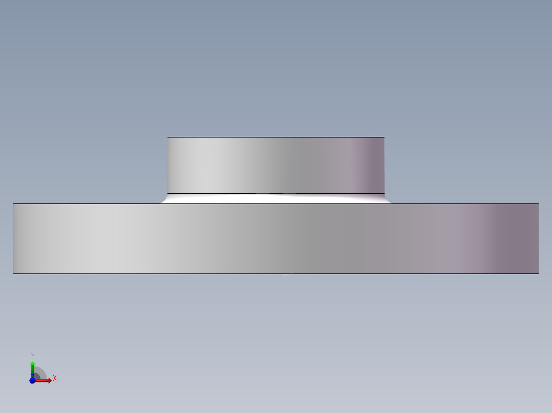 FLANGE_DN40_PN10_U-PVC前视图