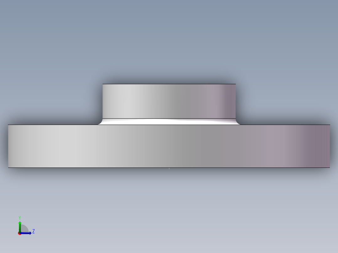 FLANGE_DN40_PN10_U-PVC左视图