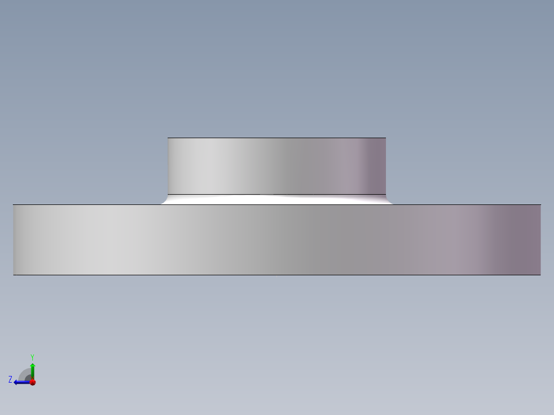 FLANGE_DN40_PN10_U-PVC右视图