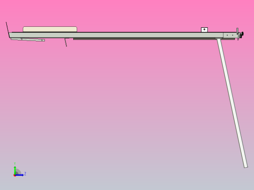 倾斜的包装台左视缩略图