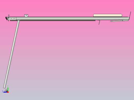 倾斜的包装台右视缩略图