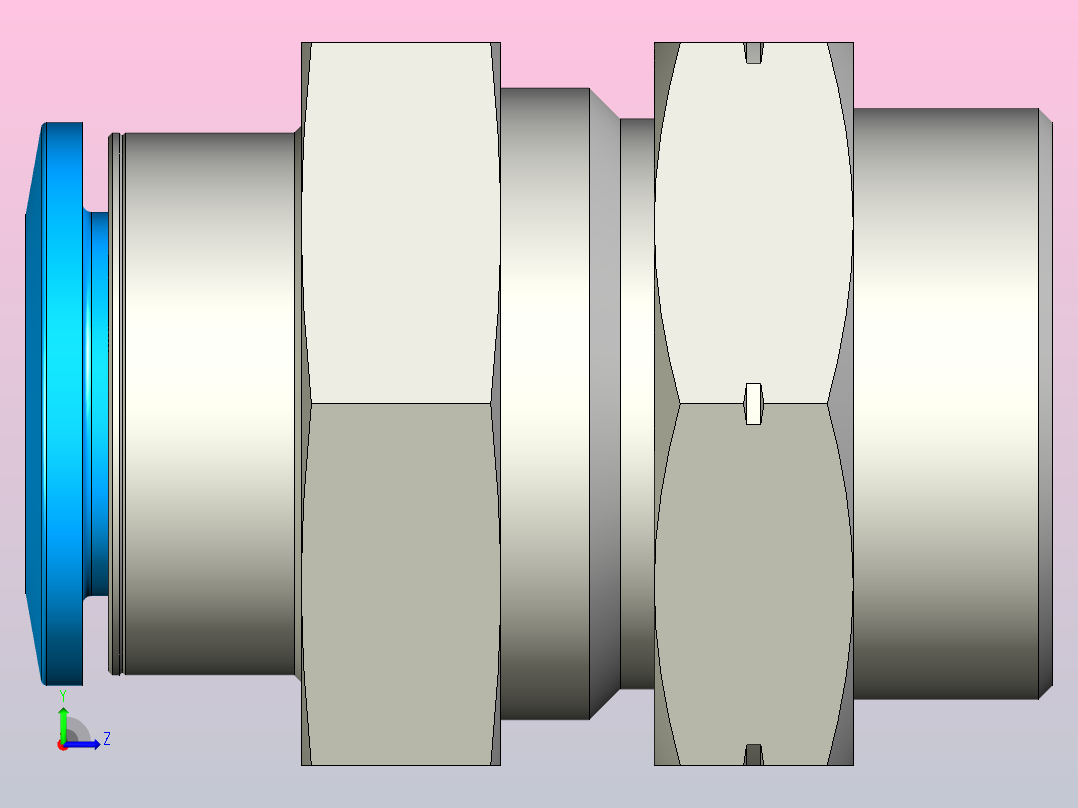 快插接头QSSF-3_8-1_2-U左视图