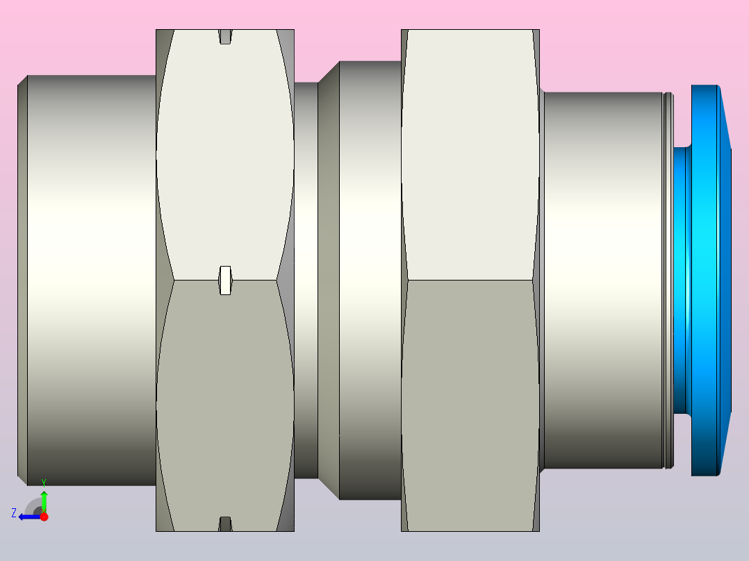 快插接头QSSF-3_8-1_2-U右视图
