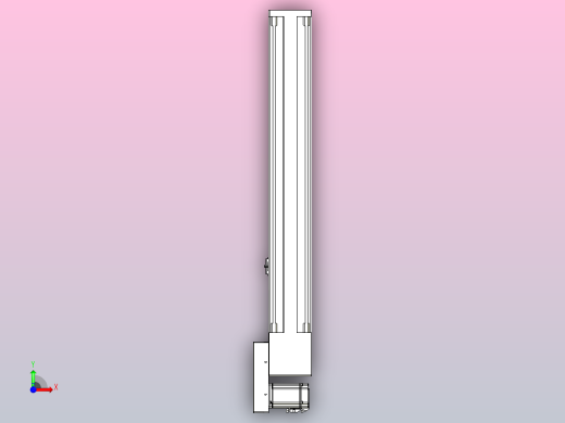伺服电机集成皮带传动直线执行器TPA-OCB-140-256-L450-MR-P75-N3前视缩略图