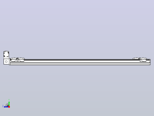 皮带直线轴双滑块型TPA-GCBS-50-P42-L425-LU-M10-N3右视缩略图