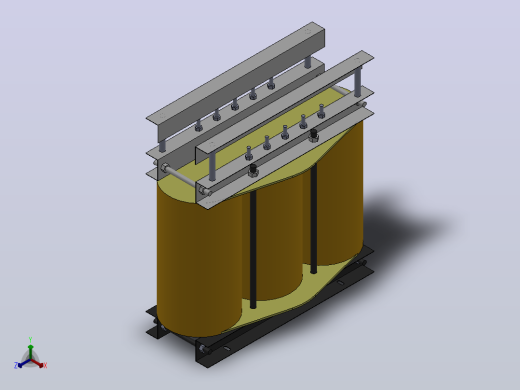 SG型100KVA-500KVA变压器[SG-500KVA]正等轴测缩略图