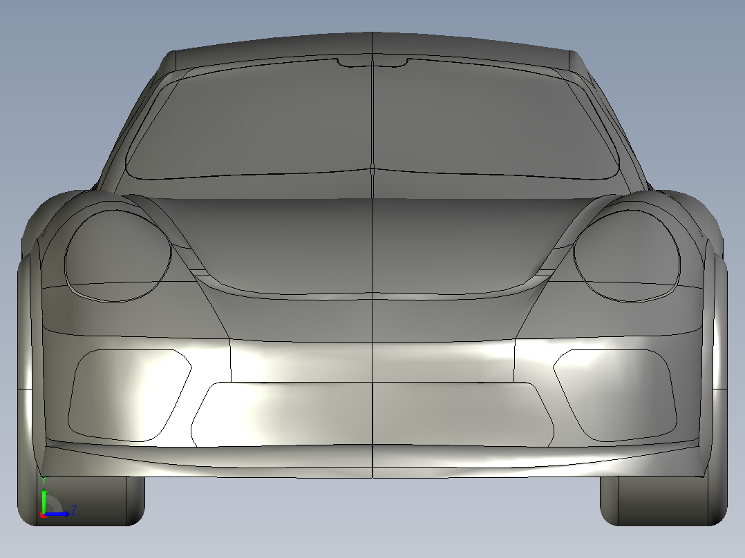 保时捷Porshe 911 Turbo S左视图