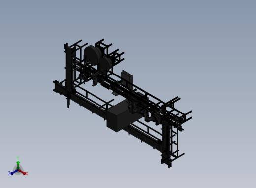 自动生产线正等轴测缩略图