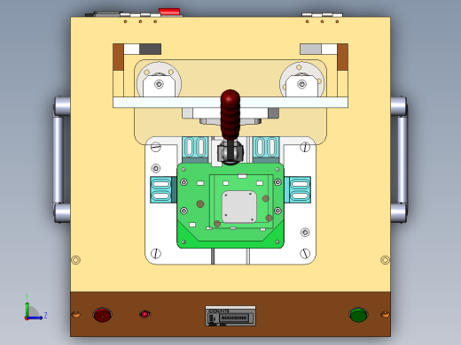 PCB电路板简易手动测试治具左视缩略图