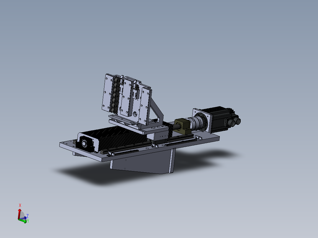 提升搬运模组机构sw19可编辑