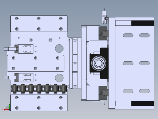 提升搬运模组机构sw19可编辑后视缩略图