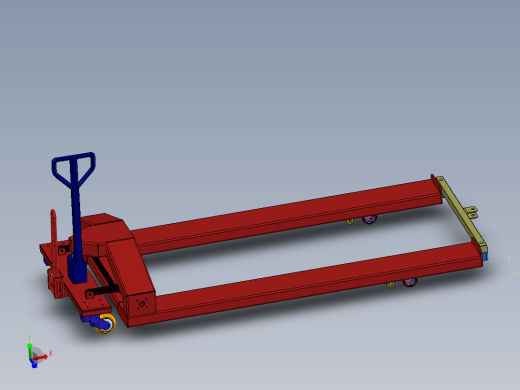 手动重载叉车（SW2016