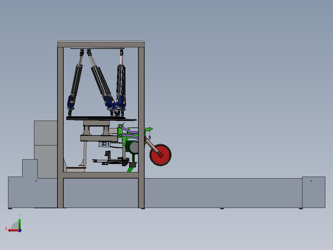 精准变量播种机 玉米免耕施肥播种机 含工程图sw17可编辑后视图