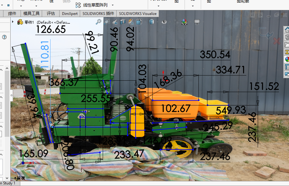 精准变量播种机 玉米免耕施肥播种机 含工程图sw17可编辑